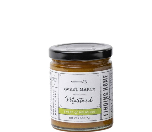 Sweet Maple mustard gourmet food