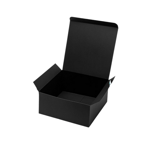 Black top tuck gift box