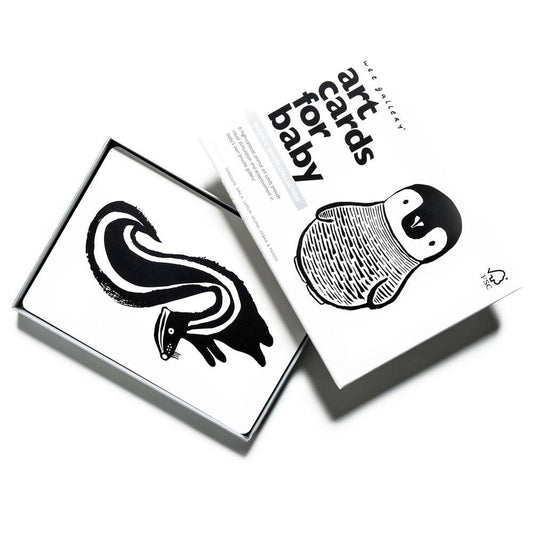 black and white art cards for babies