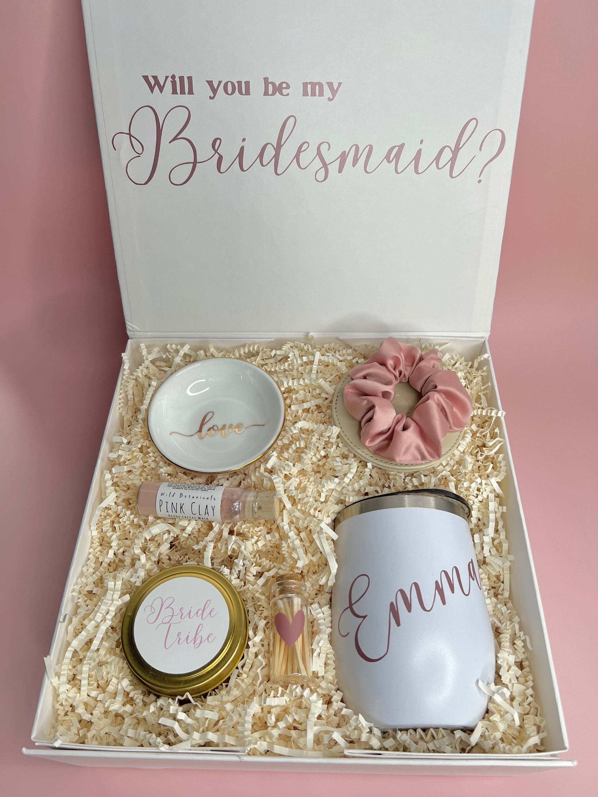 Custom Bridesmaid Tumbler for Bridesmaid Boxes